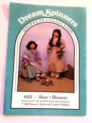 502 27'' SEMINOLE DOLLS SKYE & BLOSSOM SHAWL SKIRT BLOUSE PATTERN